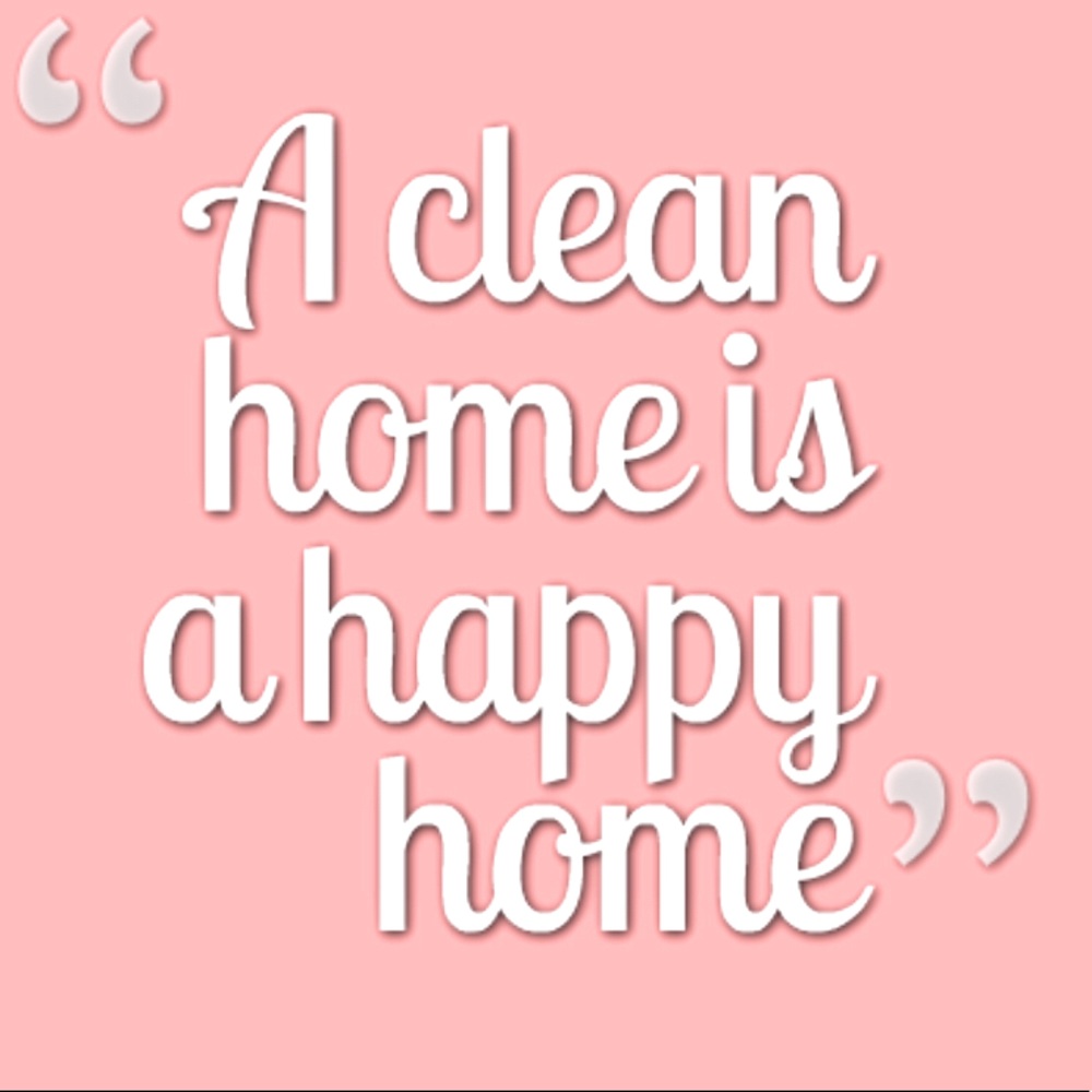 Surfaces & Items are handled with care, & clean